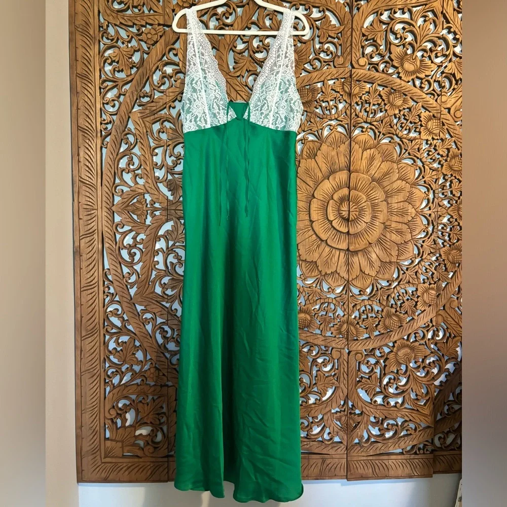 NWOT Free People Countryside Maxi Slip - Picture 4 of 4